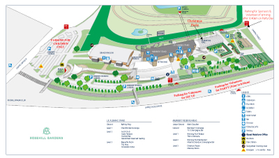 Rosehill Gardens Map